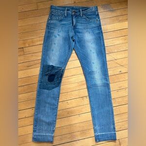 Levi's Men's Slim Blue Jeans with Patch